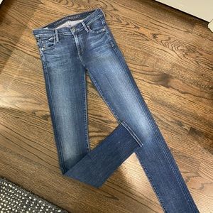 Citizens of Humanity low rise skinny blue jean